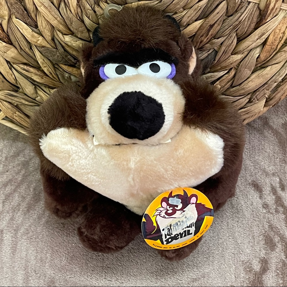 Taz Tazmanian Devil 1971 Vintage Warner Bros Plush Plushie